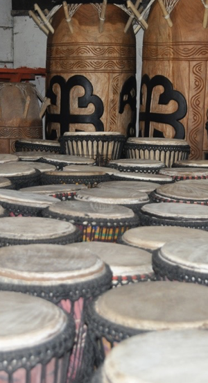 Drums in Ghana